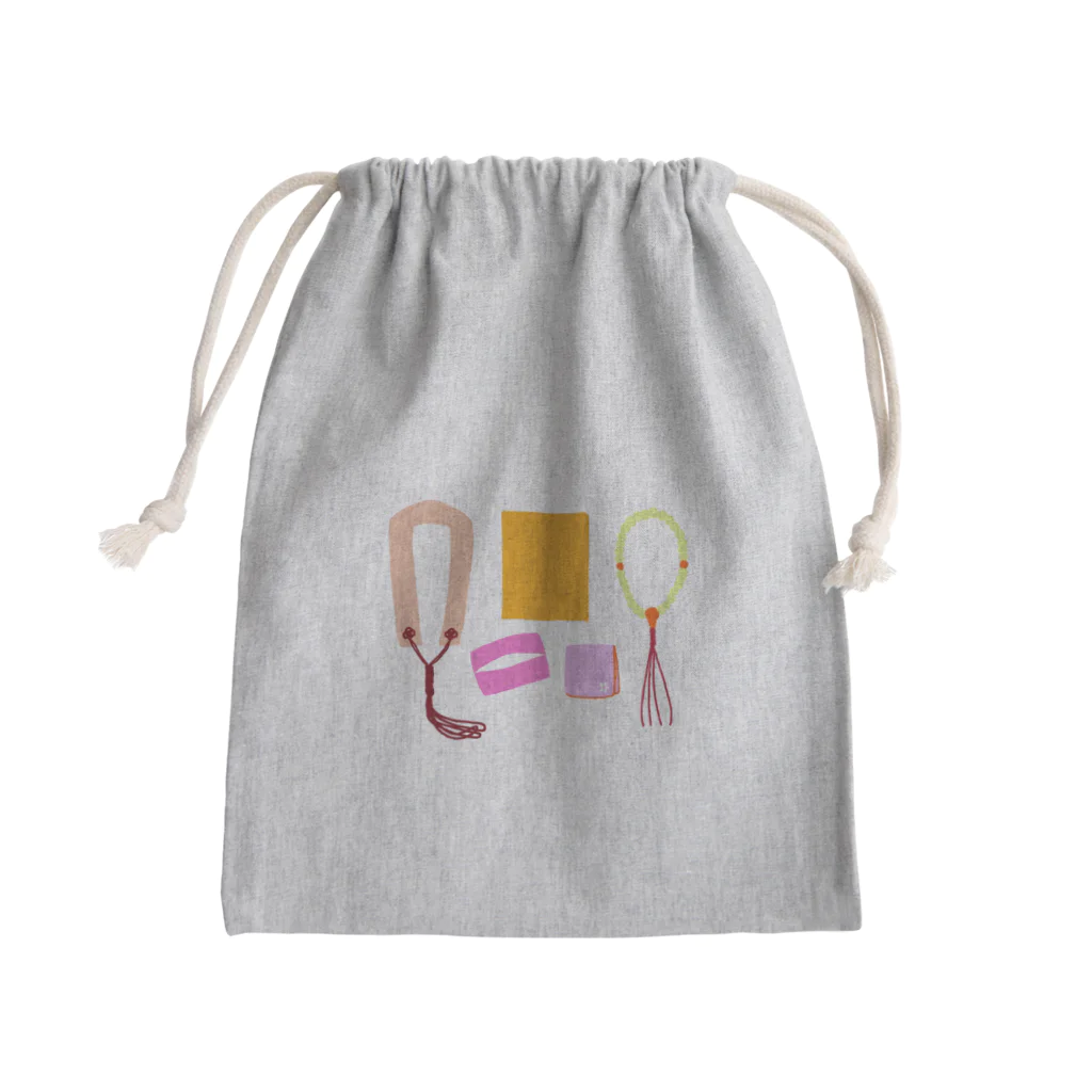 TOKKOSENのまいるまいる（オレンジ） Mini Drawstring Bag