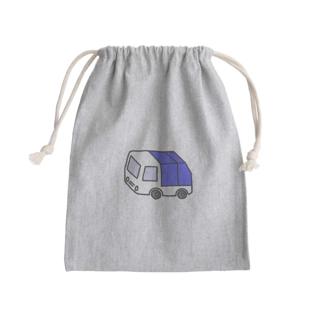 liliumのゴミ収集車 Mini Drawstring Bag