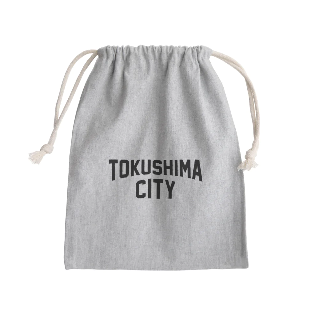 JIMOTOE Wear Local Japanの徳島市 TOKUSHIMA CITY Mini Drawstring Bag