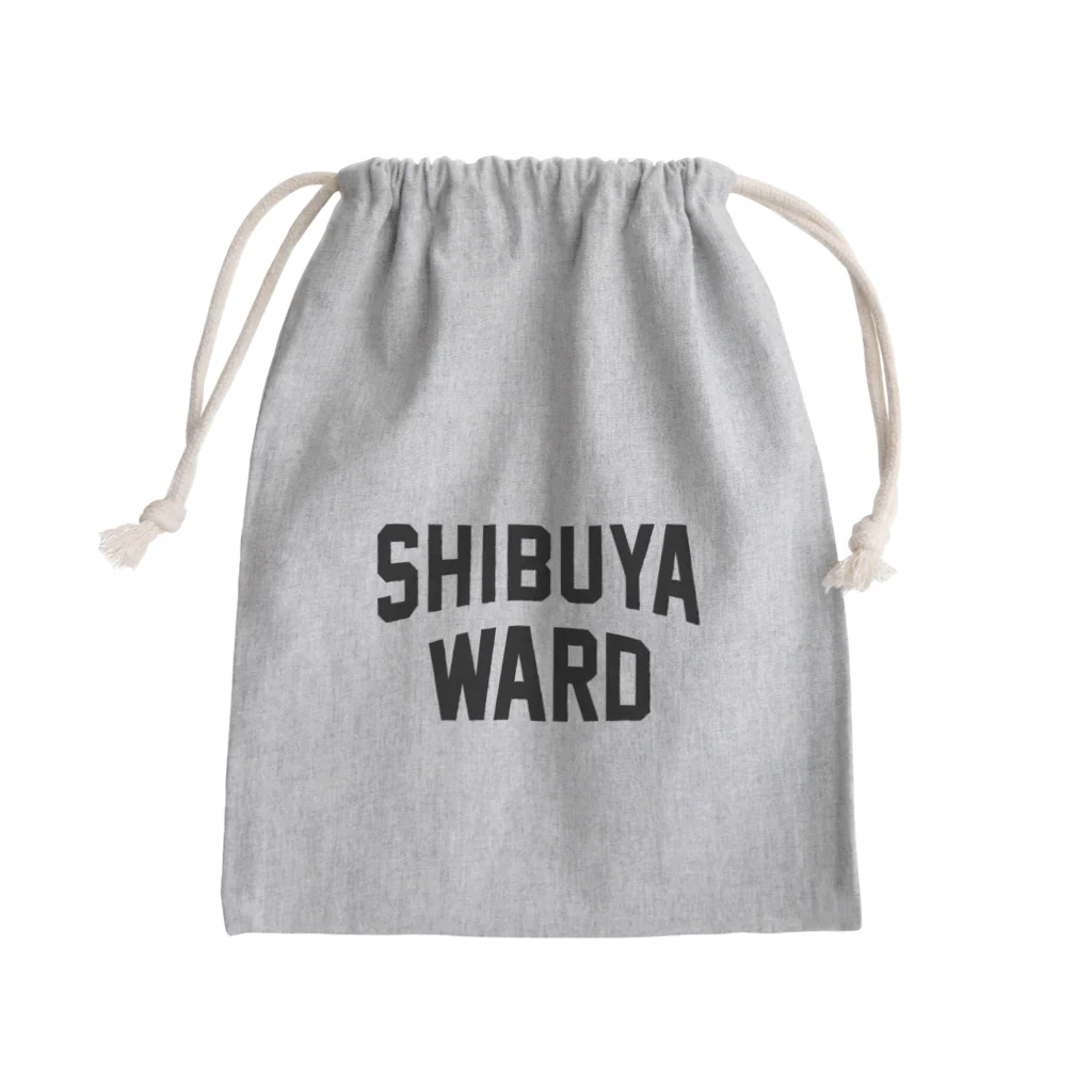 JIMOTOE Wear Local Japanの渋谷区 SHIBUYA WARD Mini Drawstring Bag