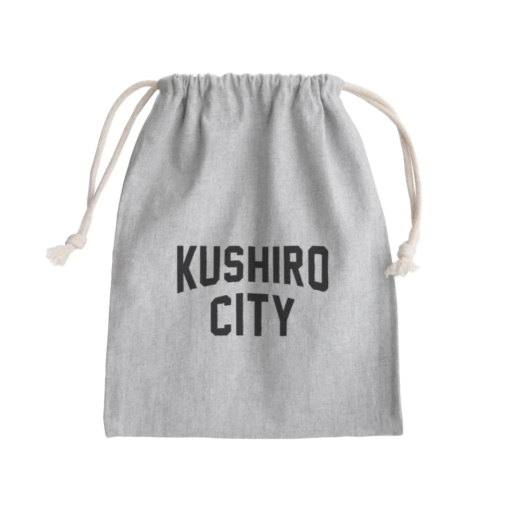 JIMOTOE Wear Local Japanの釧路市 KUSHIRO CITY Mini Drawstring Bag