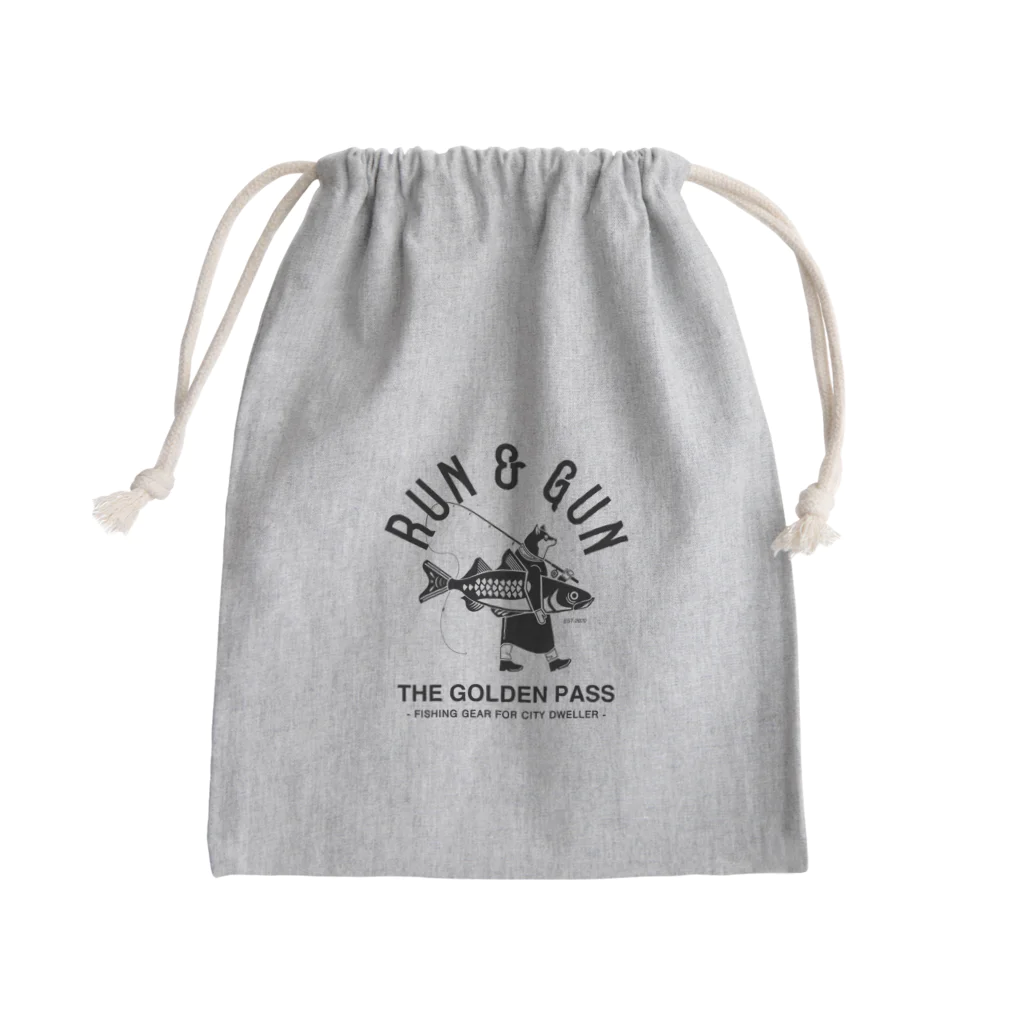 The golden pass.の釣り柴バッグシリーズ Mini Drawstring Bag