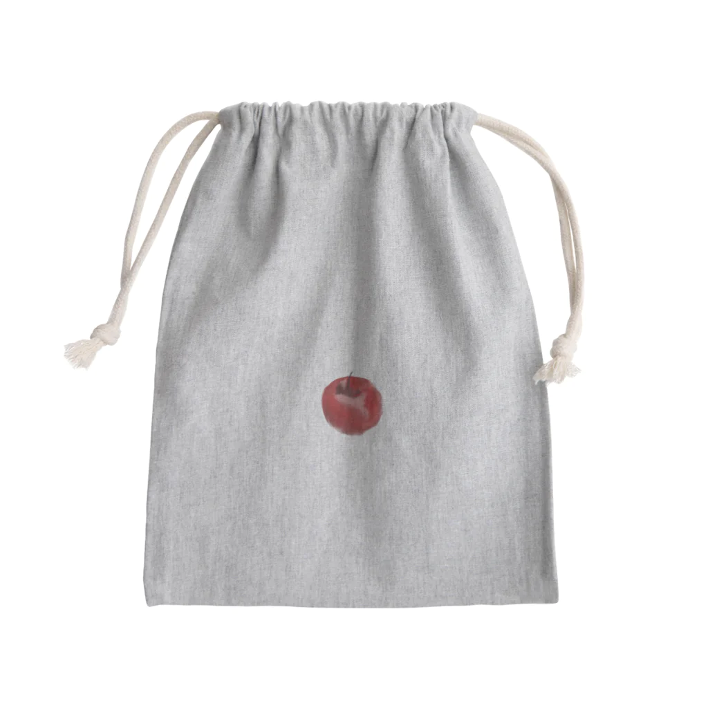 入道雲の時空の歪みりんご Mini Drawstring Bag