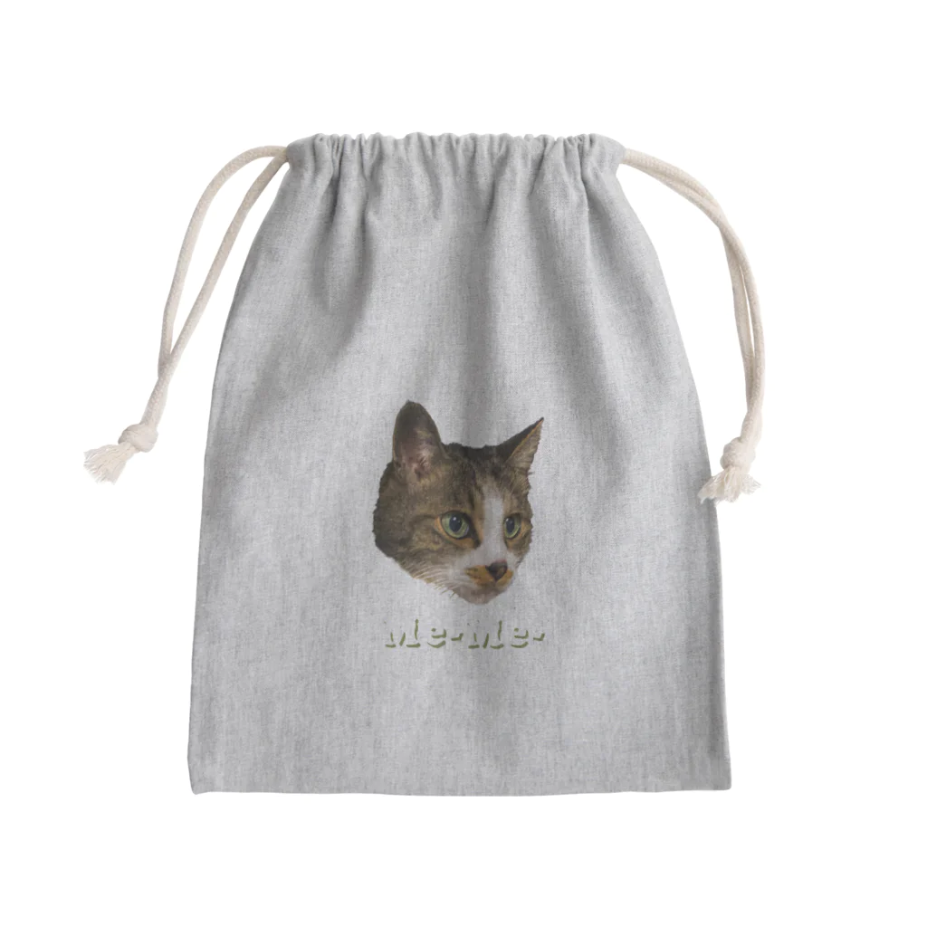 Herazika のみぃみぃ君 Mini Drawstring Bag