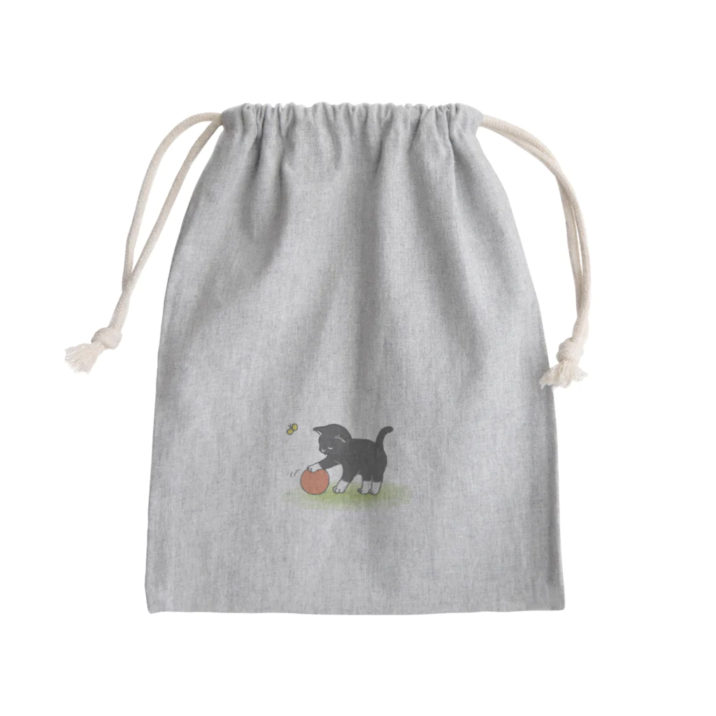 連弾兄弟のくつしたねこ Mini Drawstring Bag