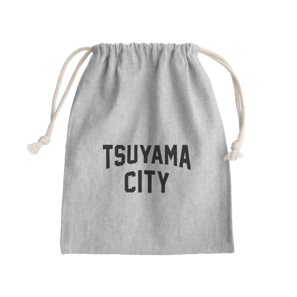 JIMOTOE Wear Local Japanの津山市 TSUYAMA CITY Mini Drawstring Bag