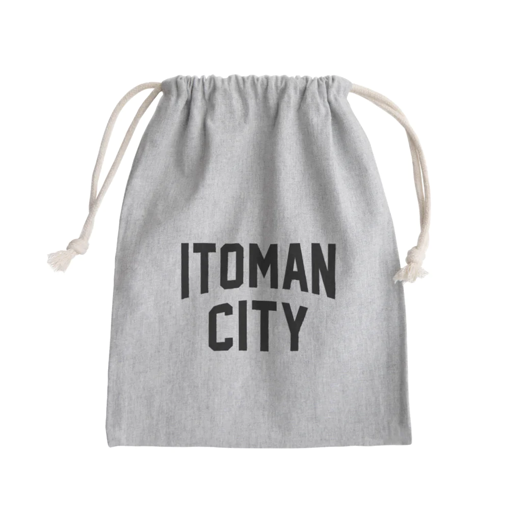 JIMOTOE Wear Local Japanの糸満市 ITOMAN CITY Mini Drawstring Bag