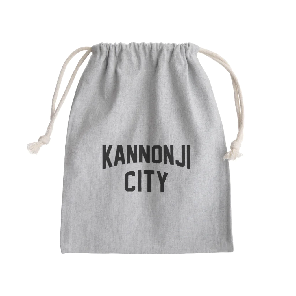 JIMOTOE Wear Local Japanの観音寺市 KANNONJI CITY Mini Drawstring Bag