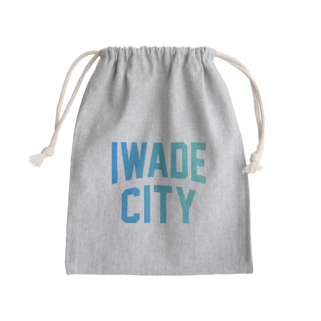 JIMOTOE Wear Local Japanの岩出市 IWADE CITY Mini Drawstring Bag