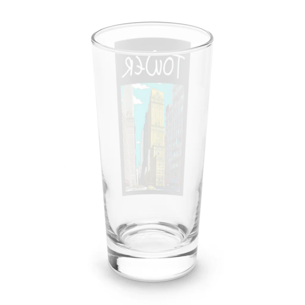 Chop StoreのTOWER Long Sized Water Glass :back