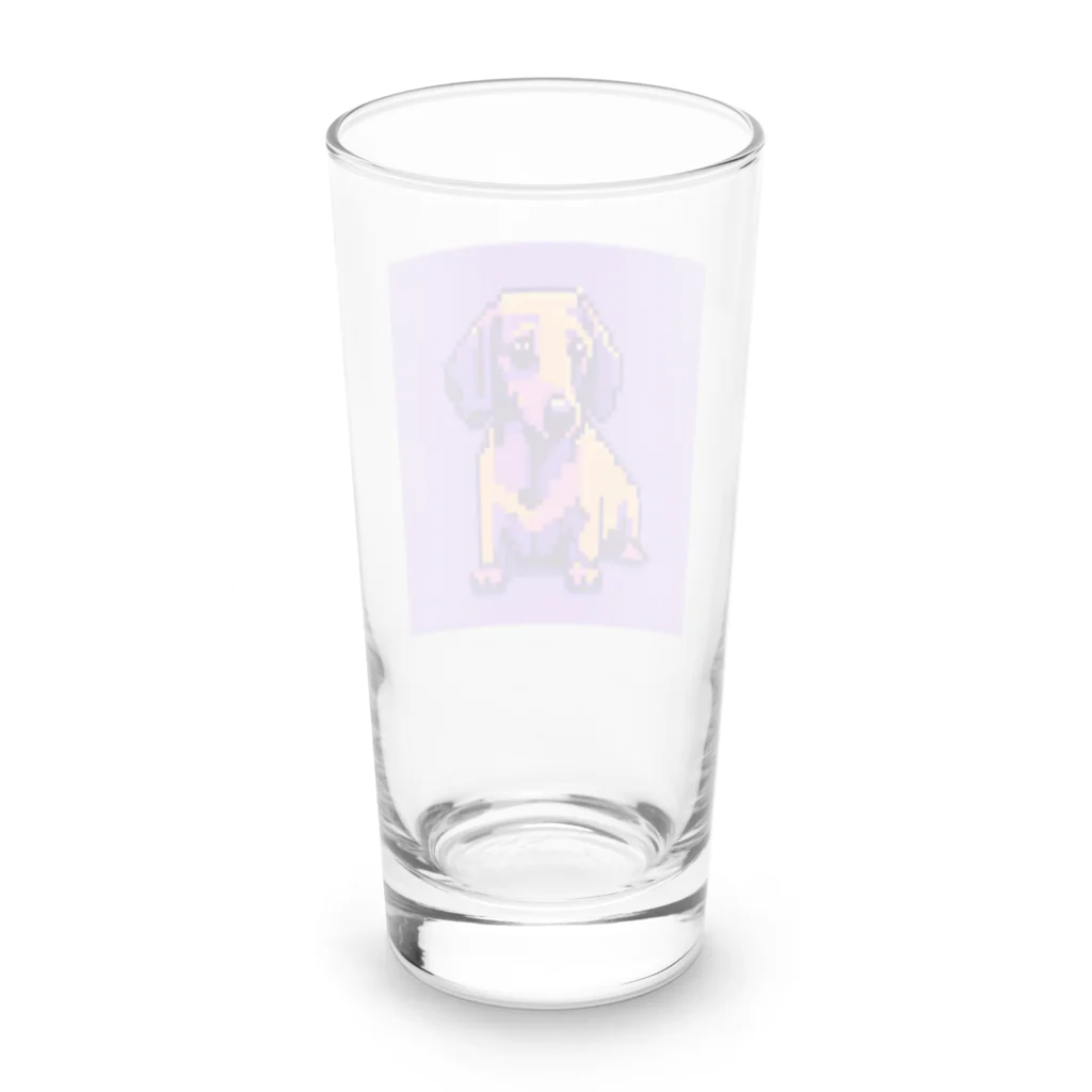 winwin6126の癒しダックス！ Long Sized Water Glass :back