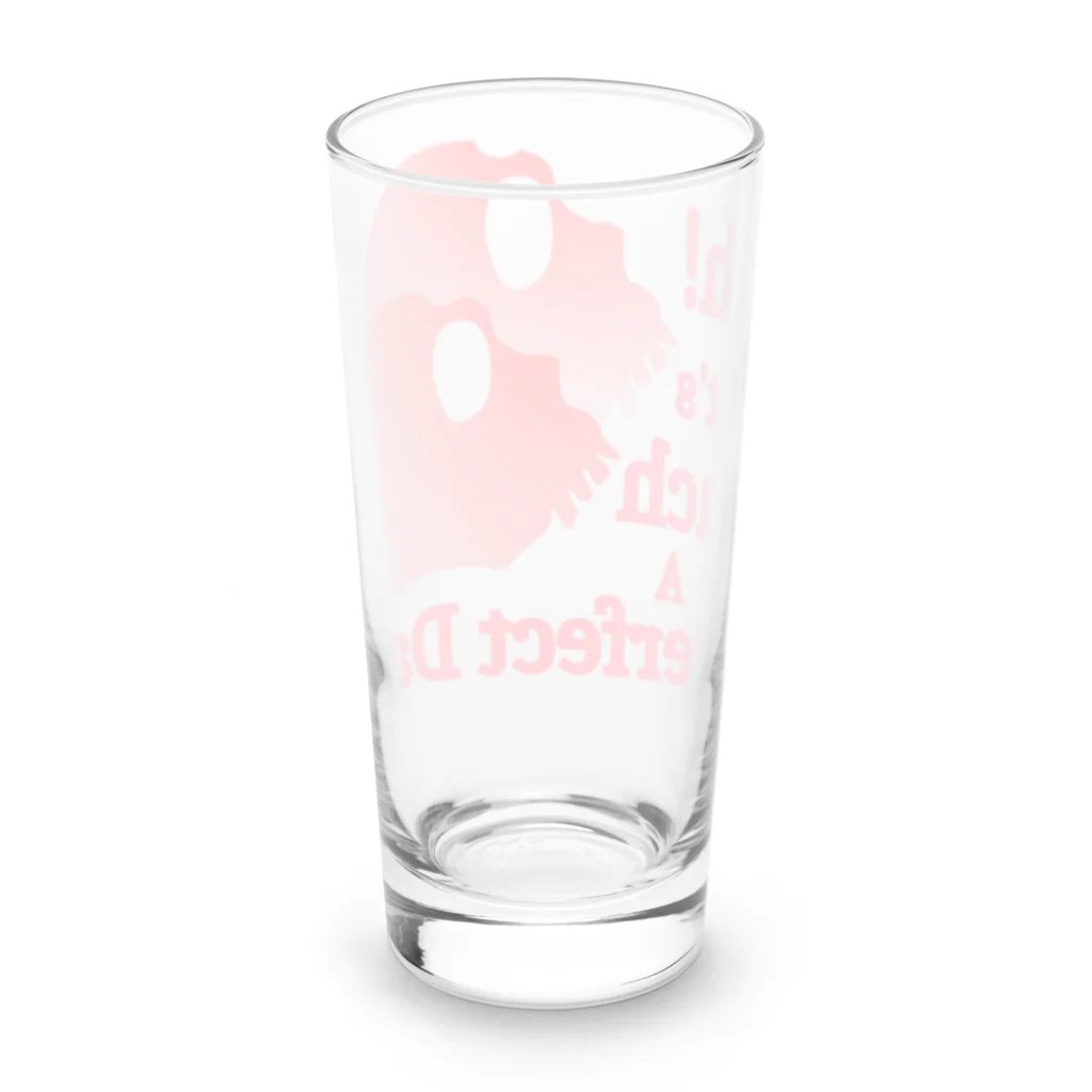 『Nothing Is Real』-- IN SUZURIのOh! It's Such A Perfectday.（赤） Long Sized Water Glass :back