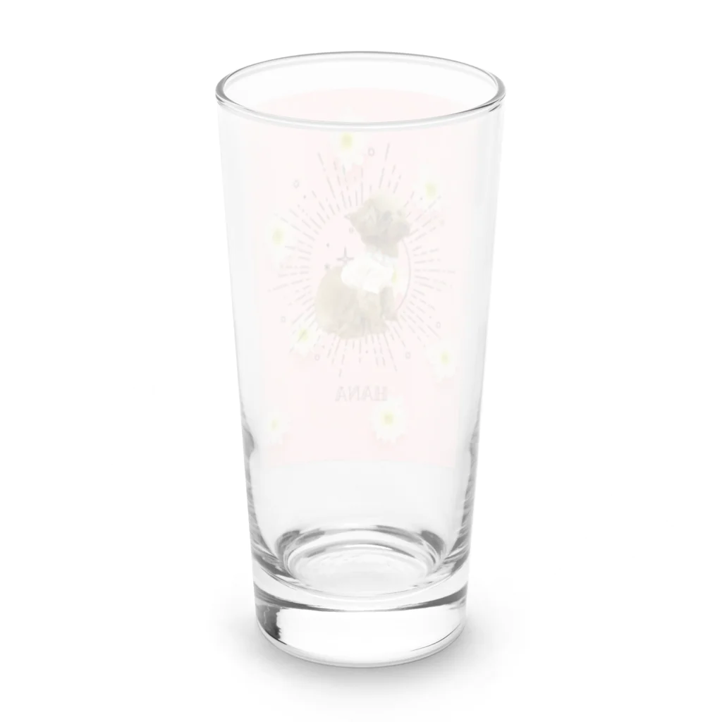 浅草プードルのちっちゃなハナちゃん Long Sized Water Glass :back
