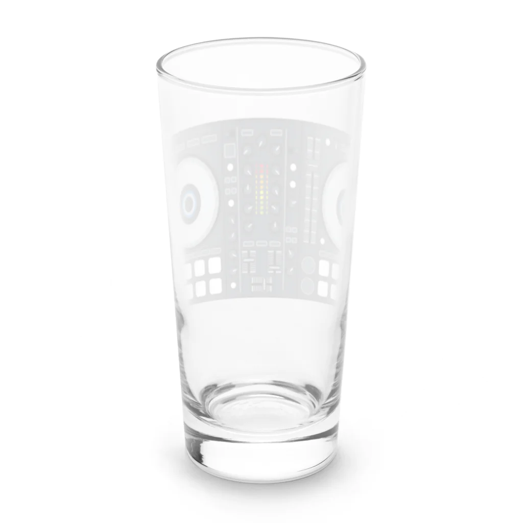 kimchinのシンプルなDJコントローラーのイラストです! Long Sized Water Glass :back