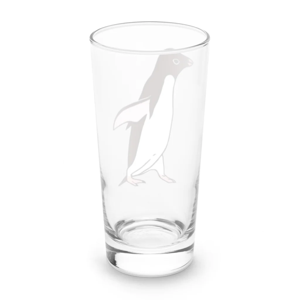 LalaHangeulのあでりーぺんぺん　4号(文字無し) Long Sized Water Glass :back