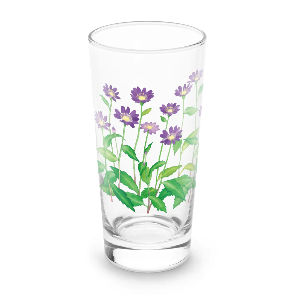 Lucid Color goodsの都忘れ Long Sized Water Glass :front