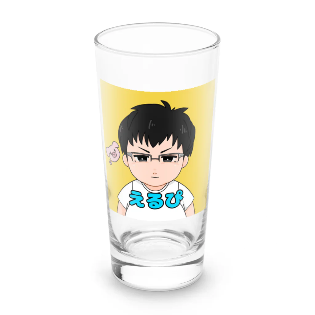 えるぴ🐷(にっくん)のえるぴっぴ Long Sized Water Glass :front