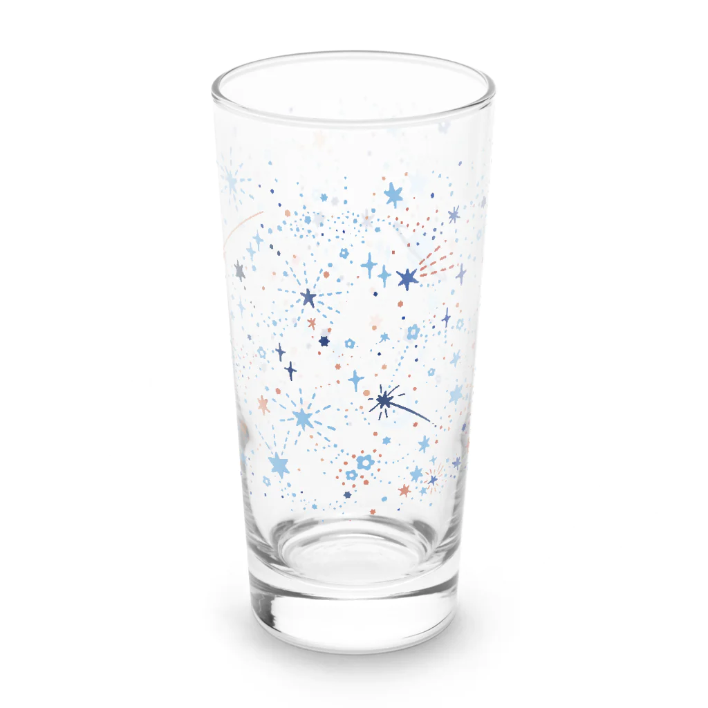 喫茶角砂糖の空色の星空 Long Sized Water Glass :front