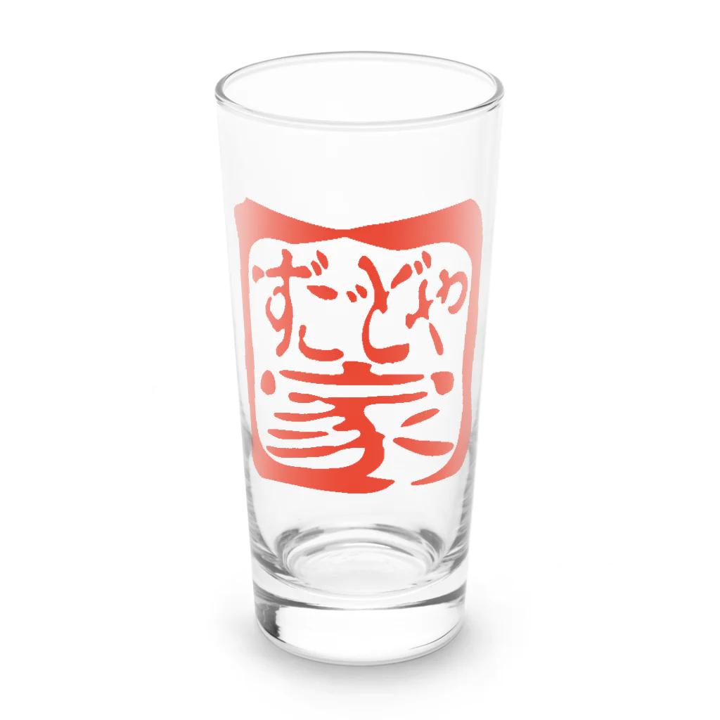 Moon Dragon Craftsのずごどや家 Long Sized Water Glass :front