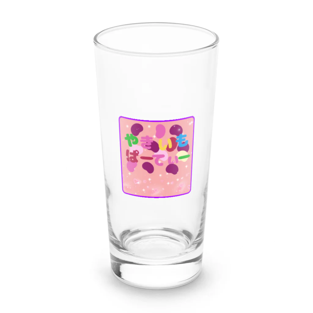 やきいもぱーてぃー　ふぁっしょんのやきいもぱーてぃーグッズ Long Sized Water Glass :front