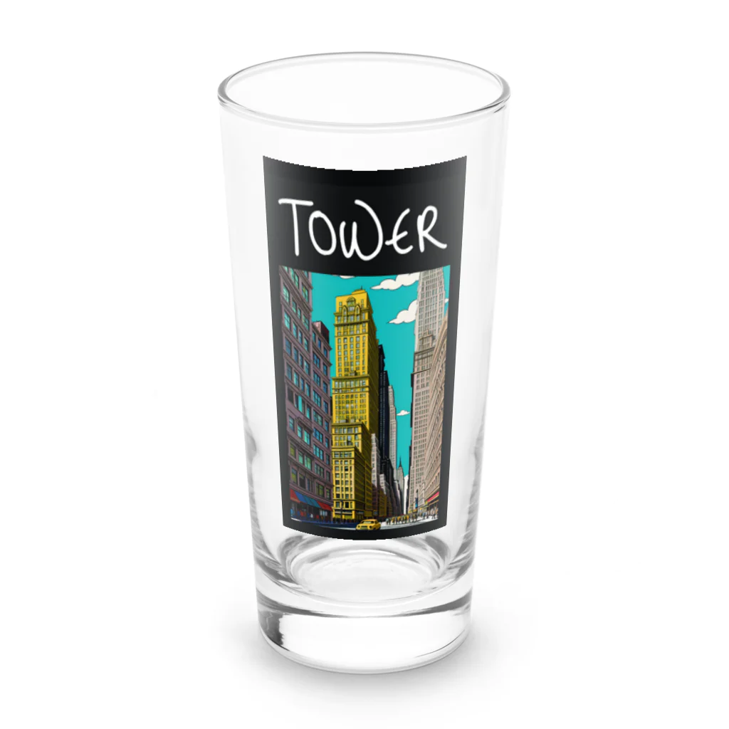Chop StoreのTOWER Long Sized Water Glass :front