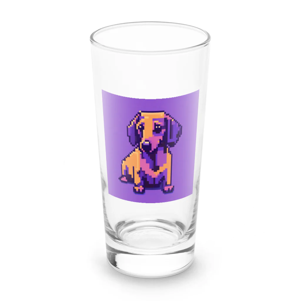 winwin6126の癒しダックス！ Long Sized Water Glass :front