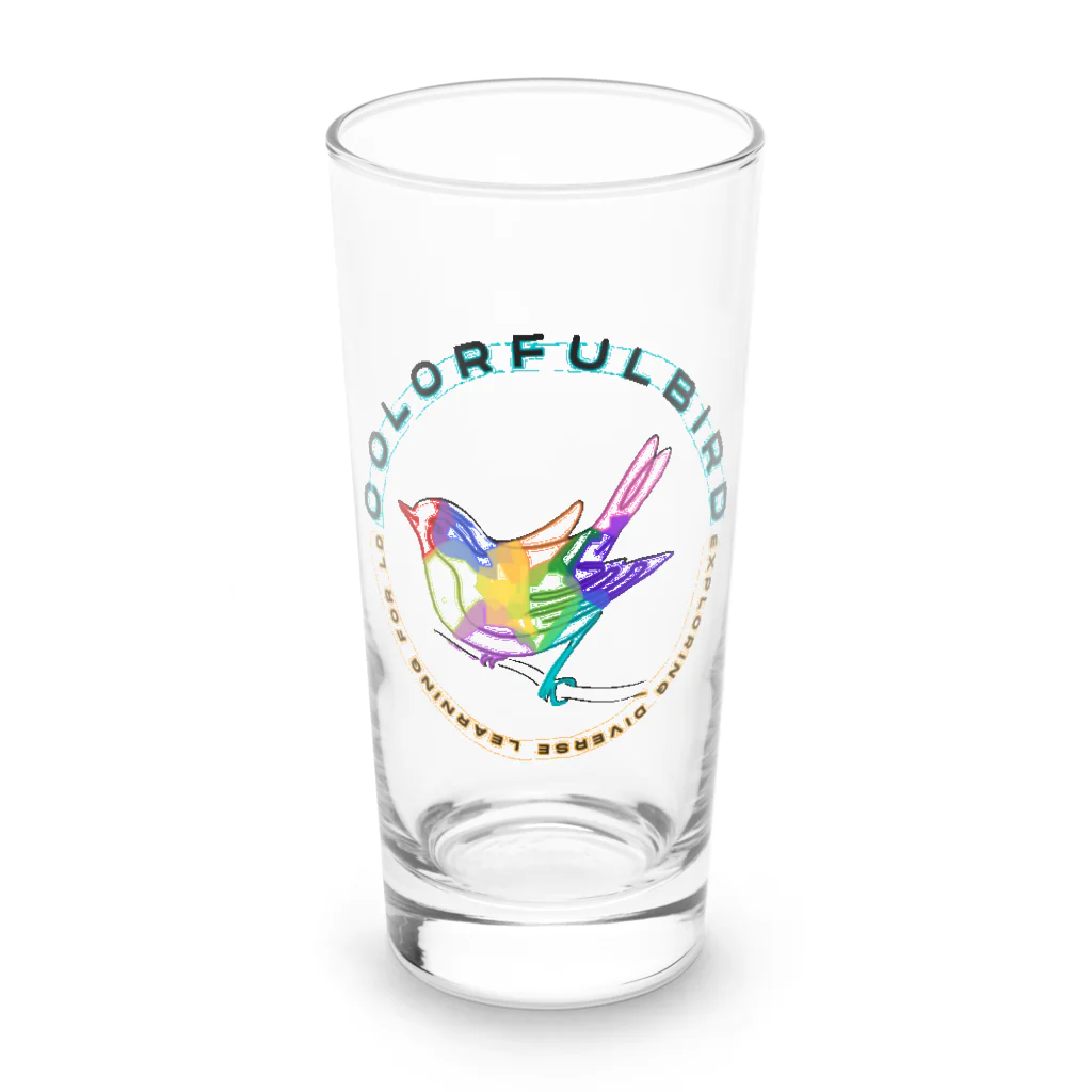 カラフルバードのカラフルバード Long Sized Water Glass :front