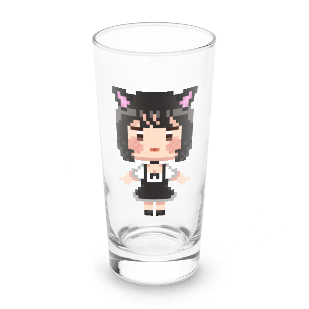 ムラタ精搾所のムラタドット絵 Long Sized Water Glass :front