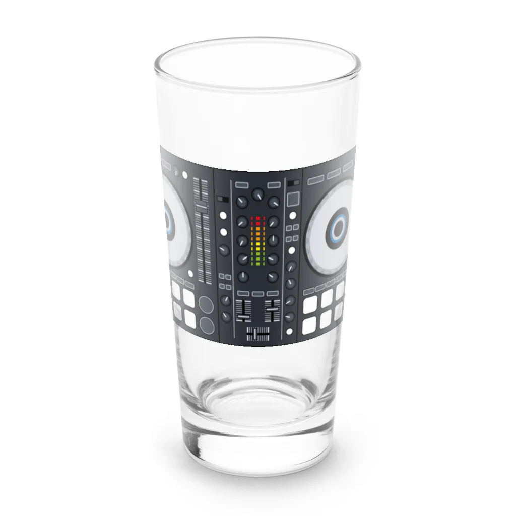 kimchinのシンプルなDJコントローラーのイラストです! Long Sized Water Glass :front