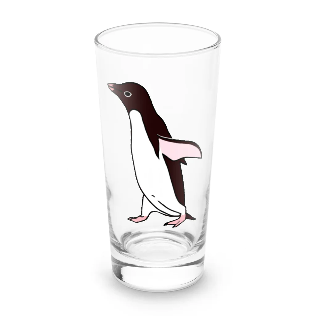 LalaHangeulのあでりーぺんぺん　4号(文字無し) Long Sized Water Glass :front