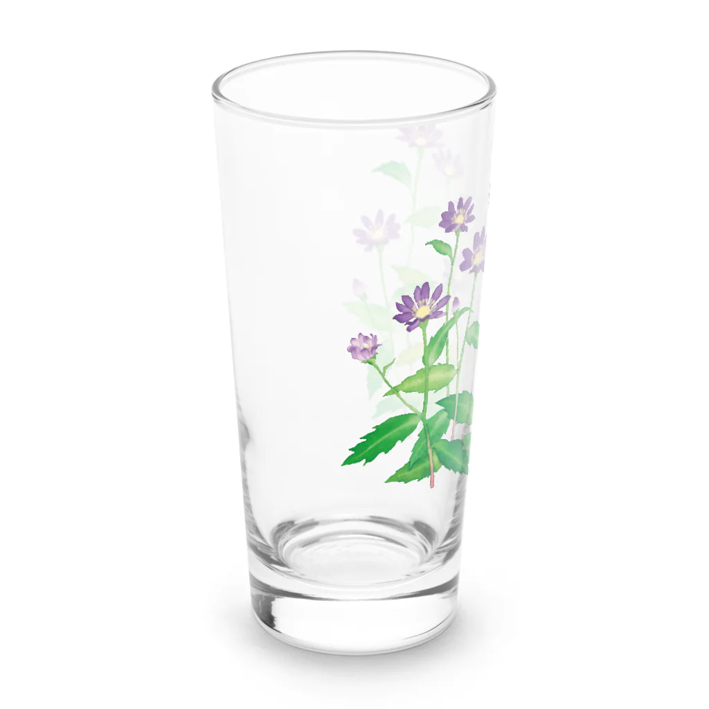Lucid Color goodsの都忘れ Long Sized Water Glass :left