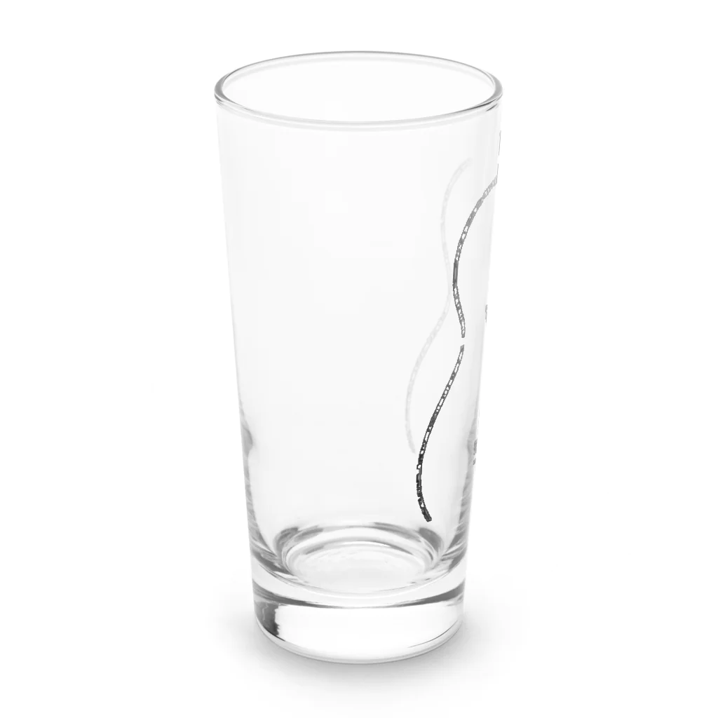Bush Clover Original の、 Long Sized Water Glass :left