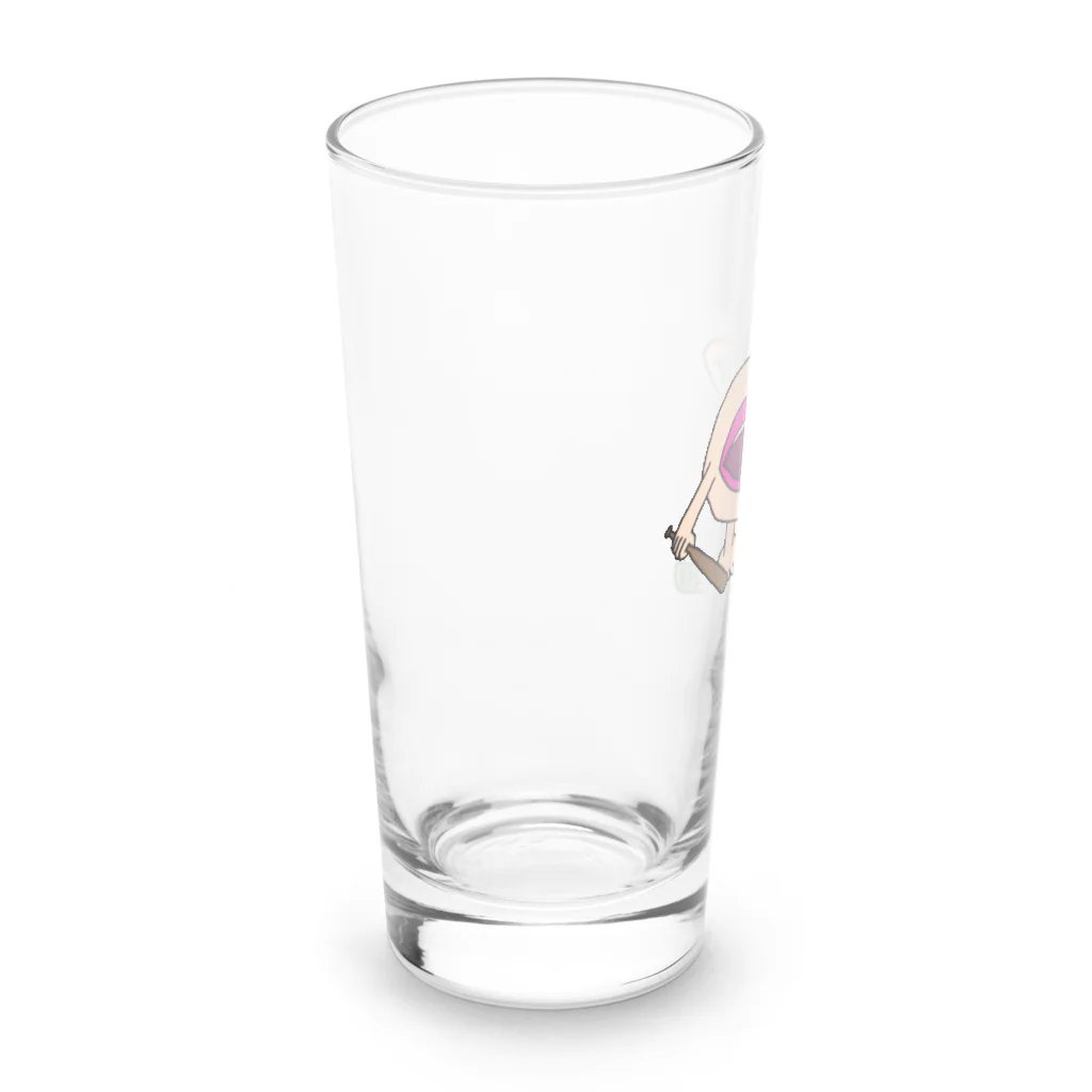 IT研究部(こんじゅー)のくちおくん Long Sized Water Glass :left