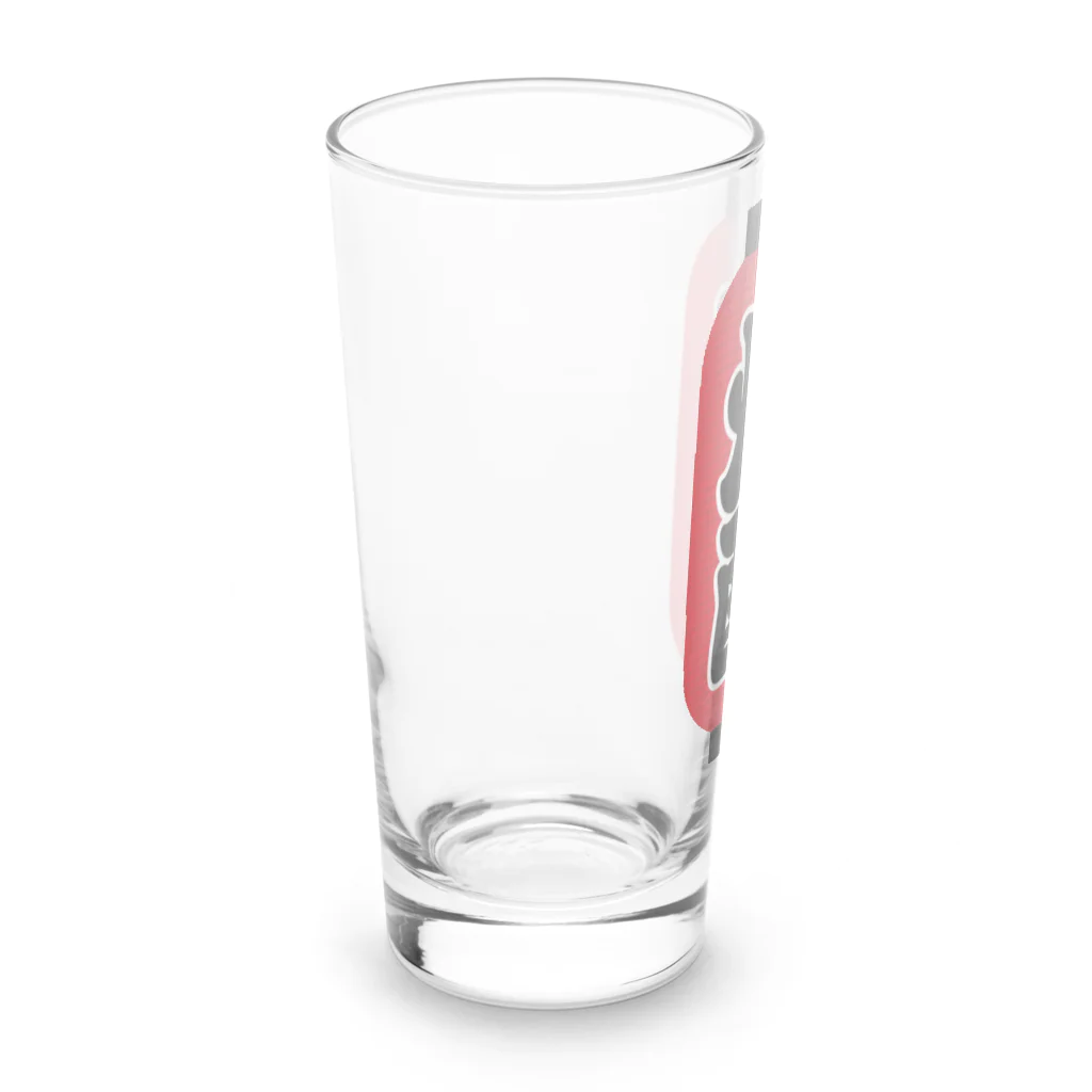 お絵かき屋さんの「焼酎」の赤ちょうちん（赤提灯） Long Sized Water Glass :left