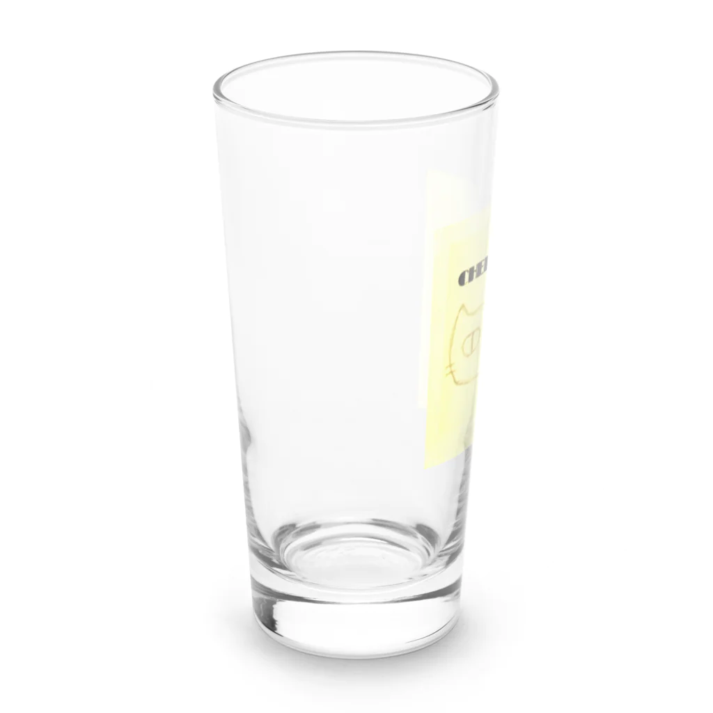 公式　猫目石検定　CHERRYSTONE　　の猫目石 Long Sized Water Glass :left
