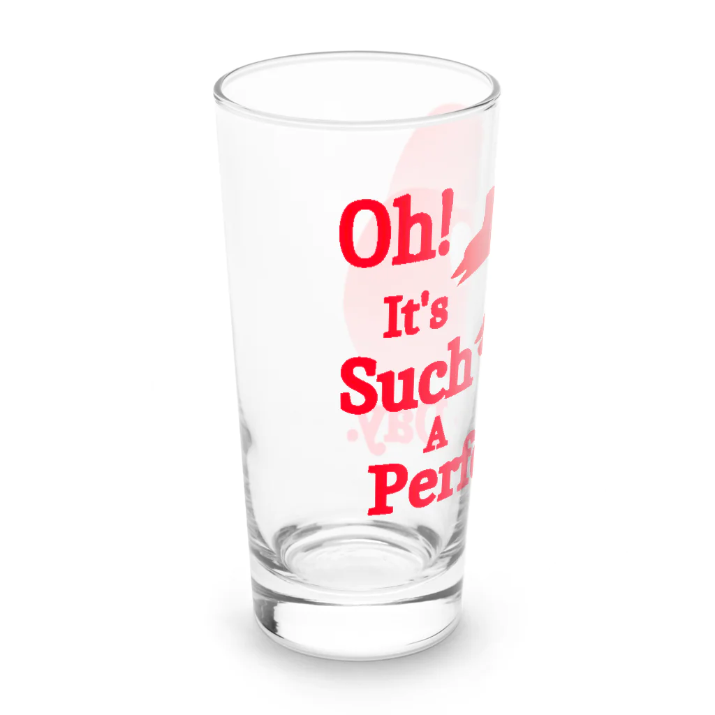 『Nothing Is Real』-- IN SUZURIのOh! It's Such A Perfectday.（赤） Long Sized Water Glass :left