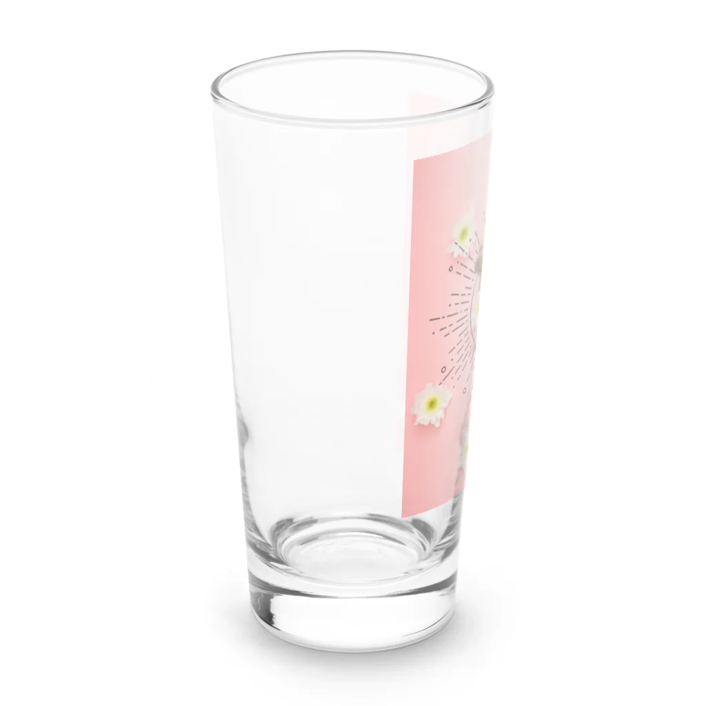 浅草プードルのちっちゃなハナちゃん Long Sized Water Glass :left