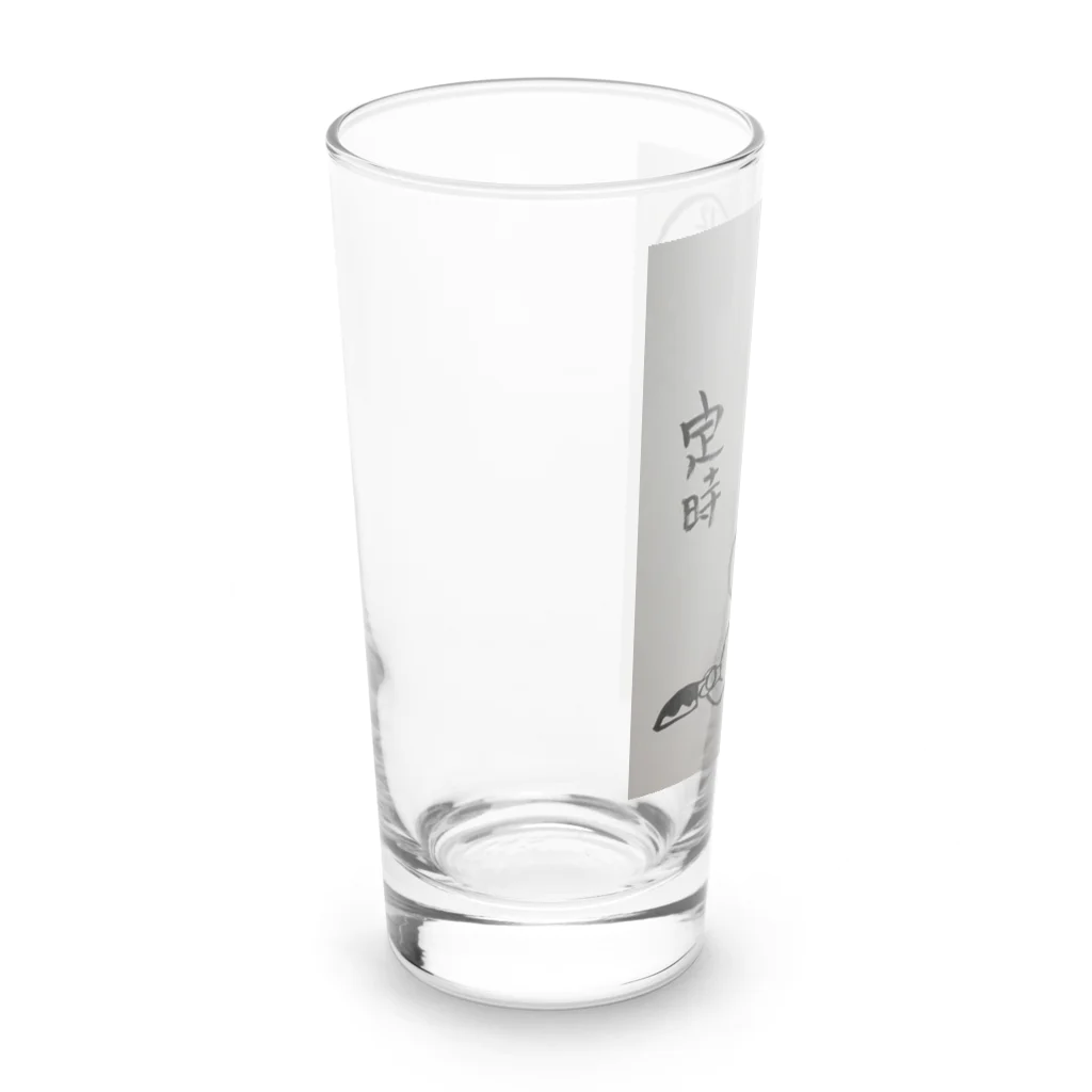❄️すの❄️の定時に帰りたいゆるうさ Long Sized Water Glass :left