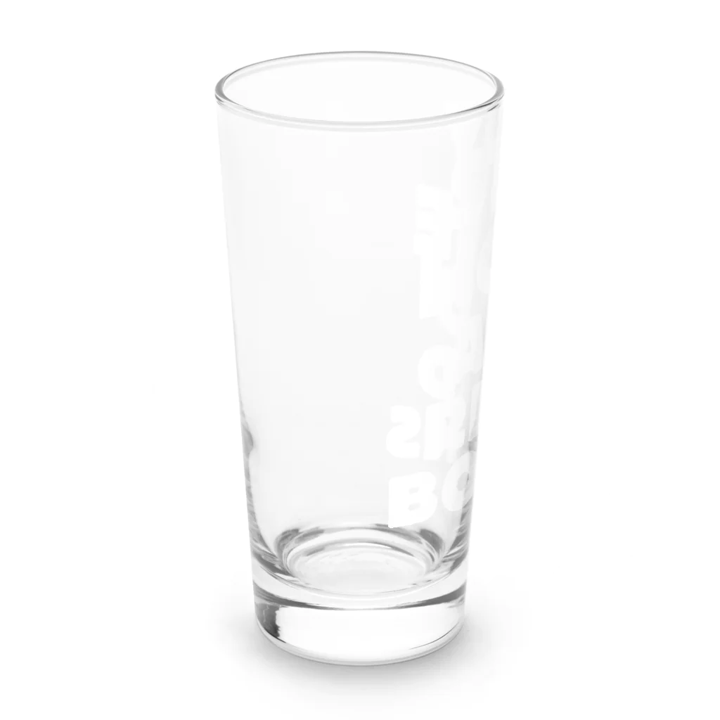 SAIWAI DESIGN STOREのSTAY HOME AND READ BOOKS（WHITE） Long Sized Water Glass :left