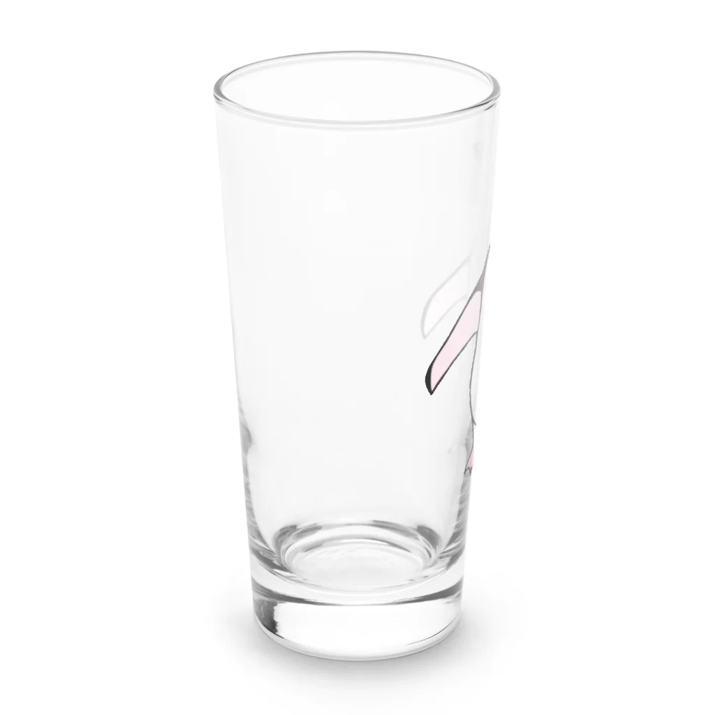 LalaHangeulのあでりーぺんぺん2号　(文字無しバージョン) Long Sized Water Glass :left