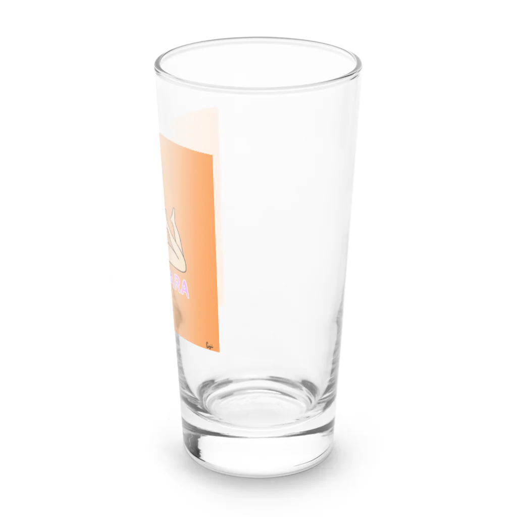 フジスケッチ | fuji sketchのダラダラ Long Sized Water Glass :right