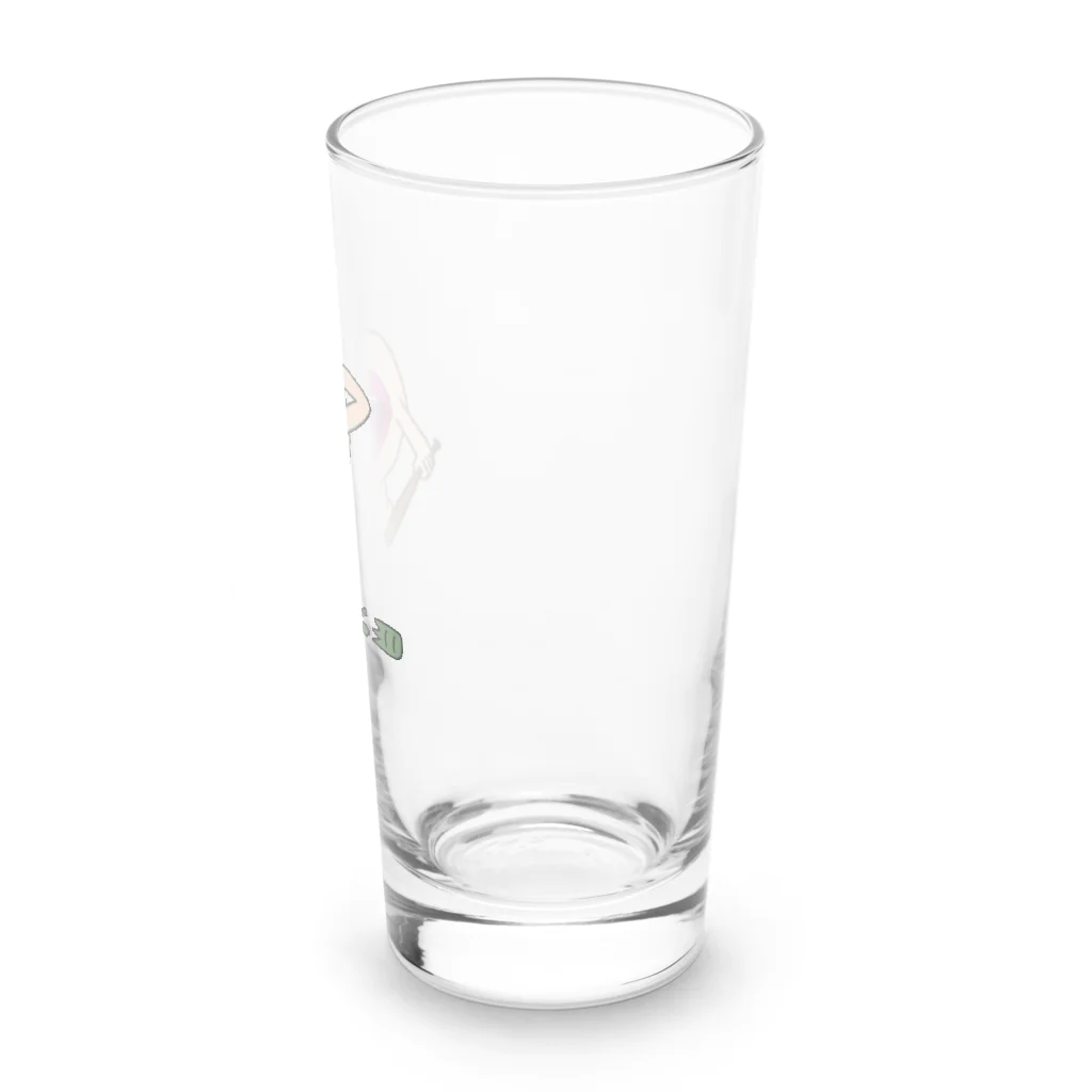 IT研究部(こんじゅー)のくちおくん Long Sized Water Glass :right