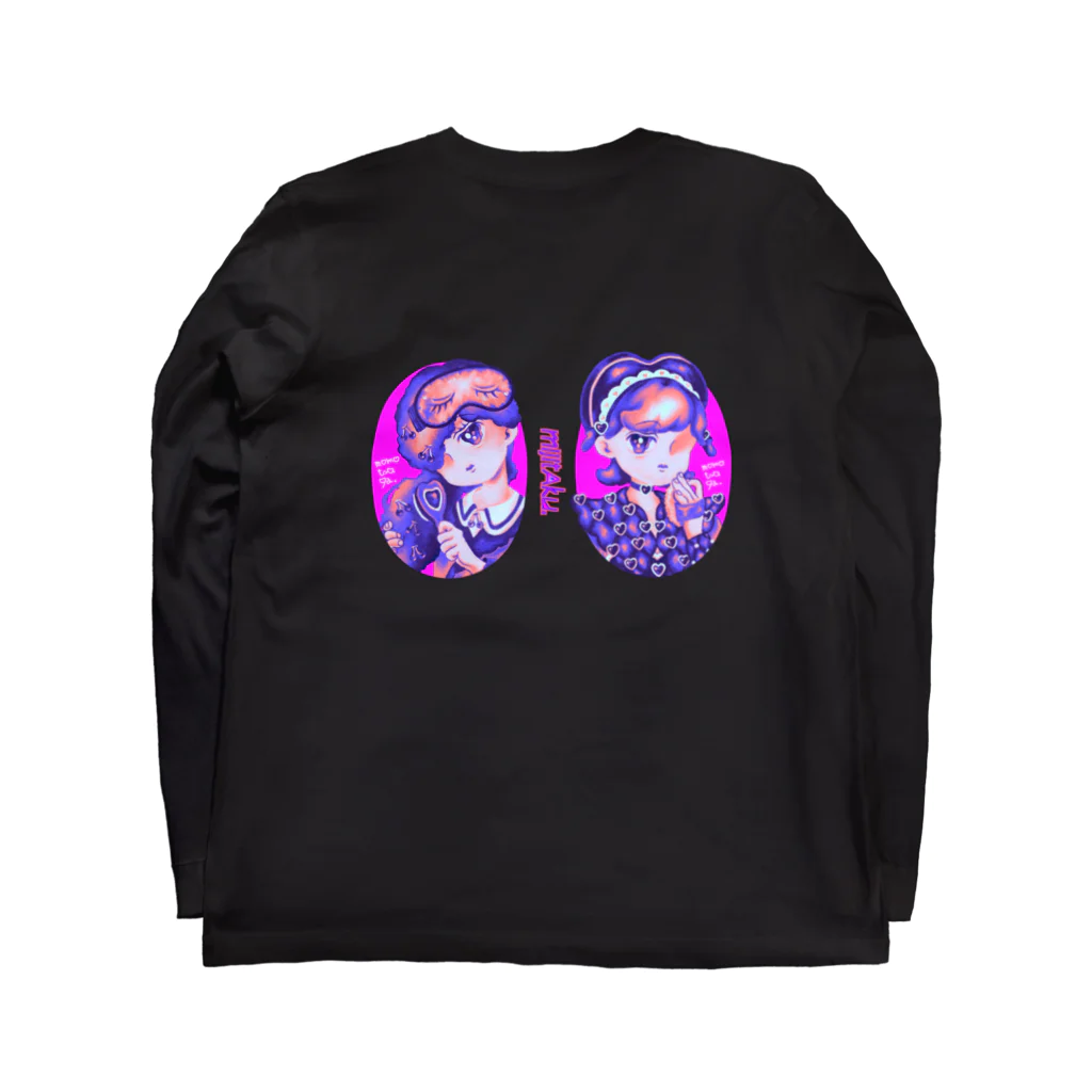 パライゾマートのmijitaku➁ Long Sleeve T-Shirt :back