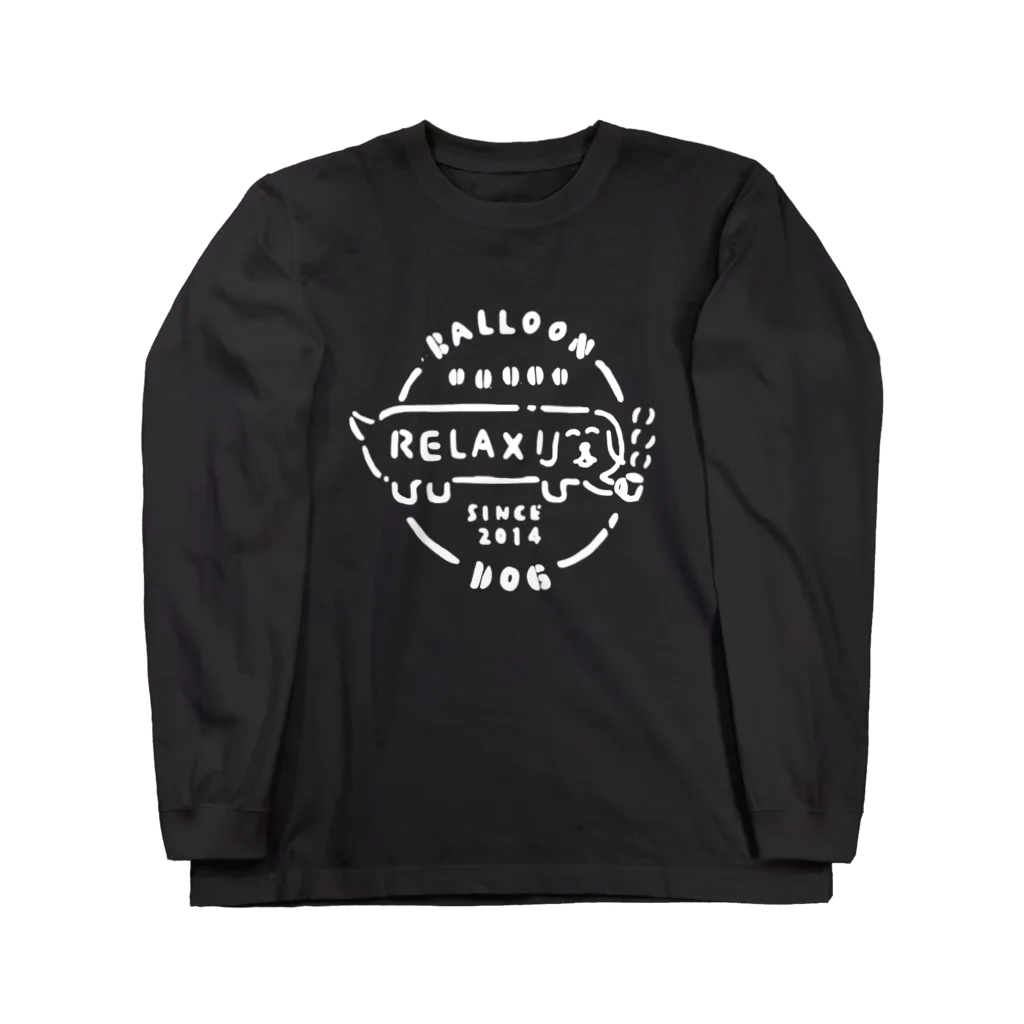 ふきだしいぬのふきだしいぬ【RELAX】 Long Sleeve T-Shirt