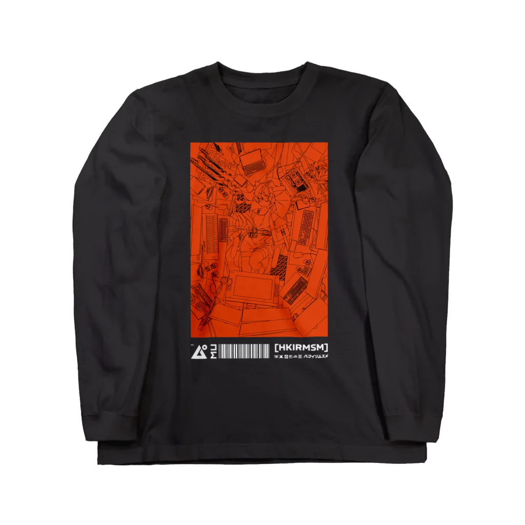 HOJIのHKIRMSM 黒 Long Sleeve T-Shirt