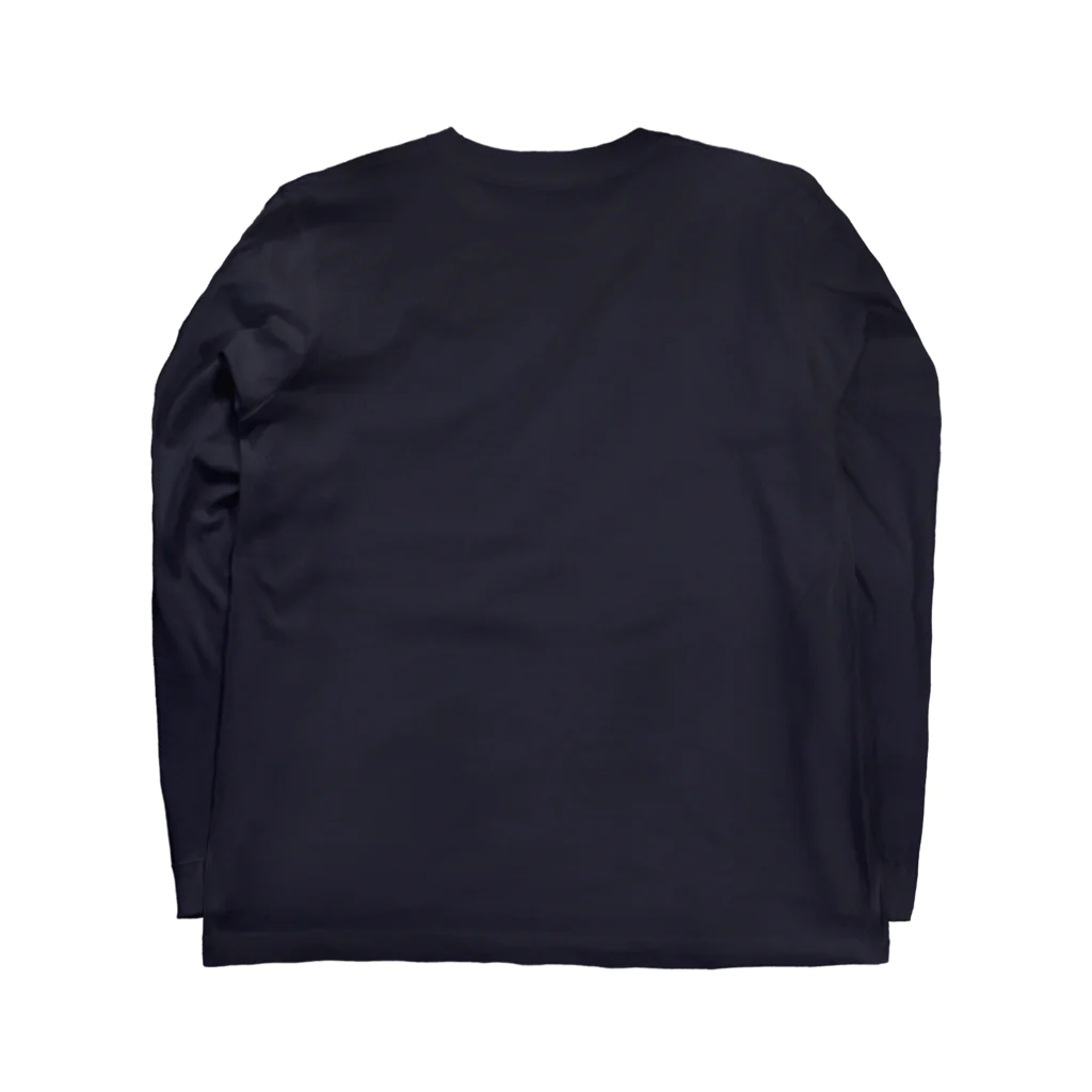 ぱくぱくショップの打ち上げ花火 Long Sleeve T-Shirt :back