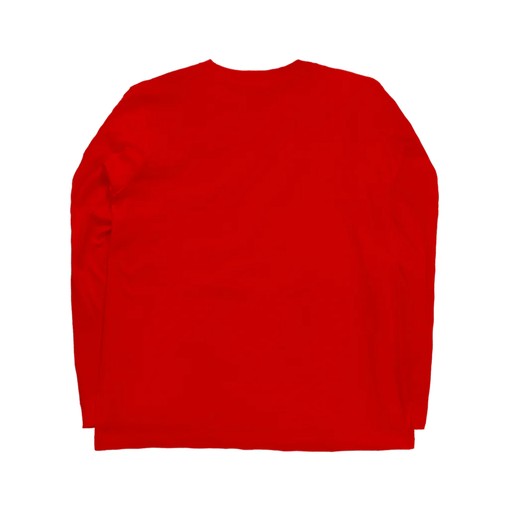 Rigelの江戸の花子供遊び 三番組ゆ組 Long Sleeve T-Shirt :back