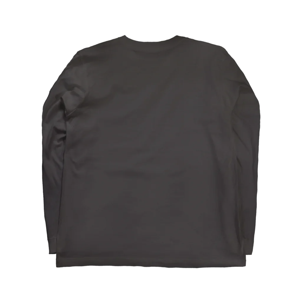 ふわんわんのイヌが教えてくれる豆知識 Long Sleeve T-Shirt :back