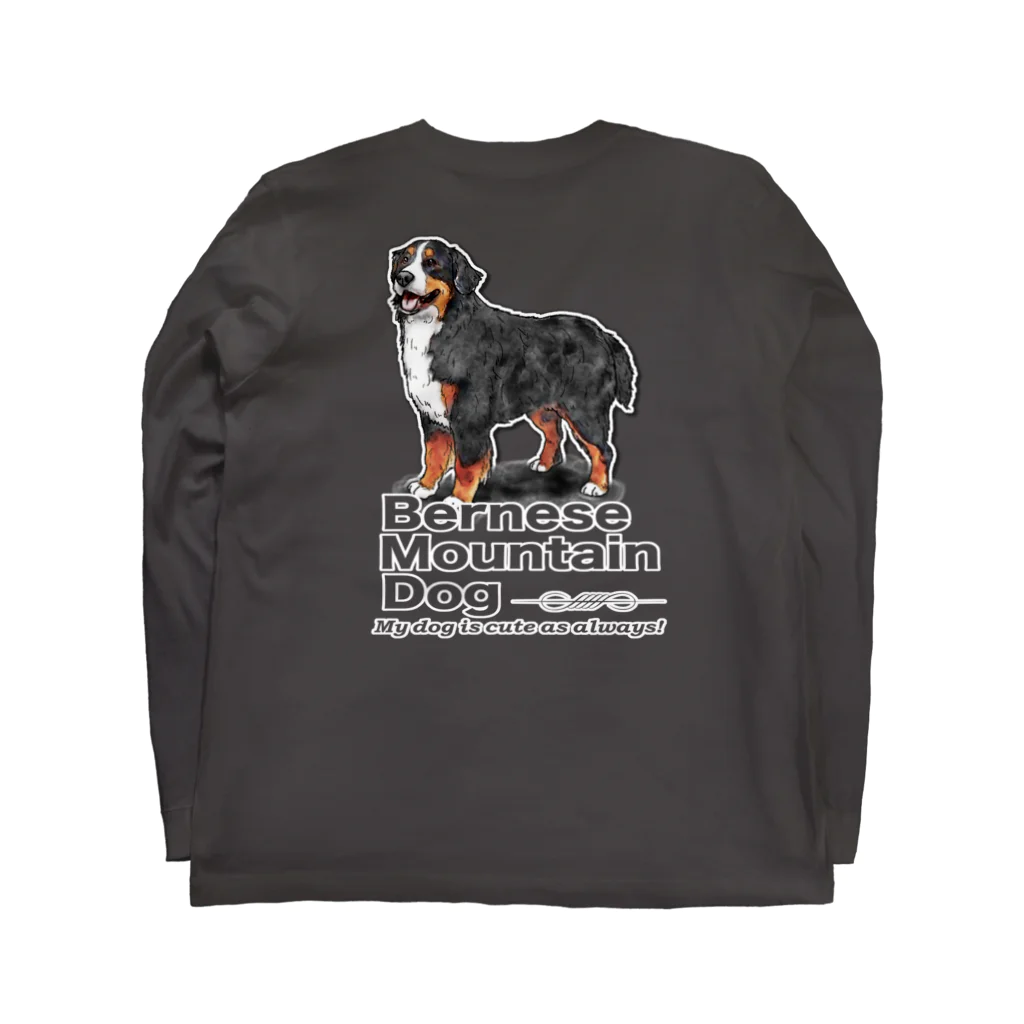 バーニーズマウンテンドッグ　犬　ロンT アニマル　長袖Tシャツ Amazon.co.jp: メンズ 長袖Tシャツ バーニーズマウンテンドッグ