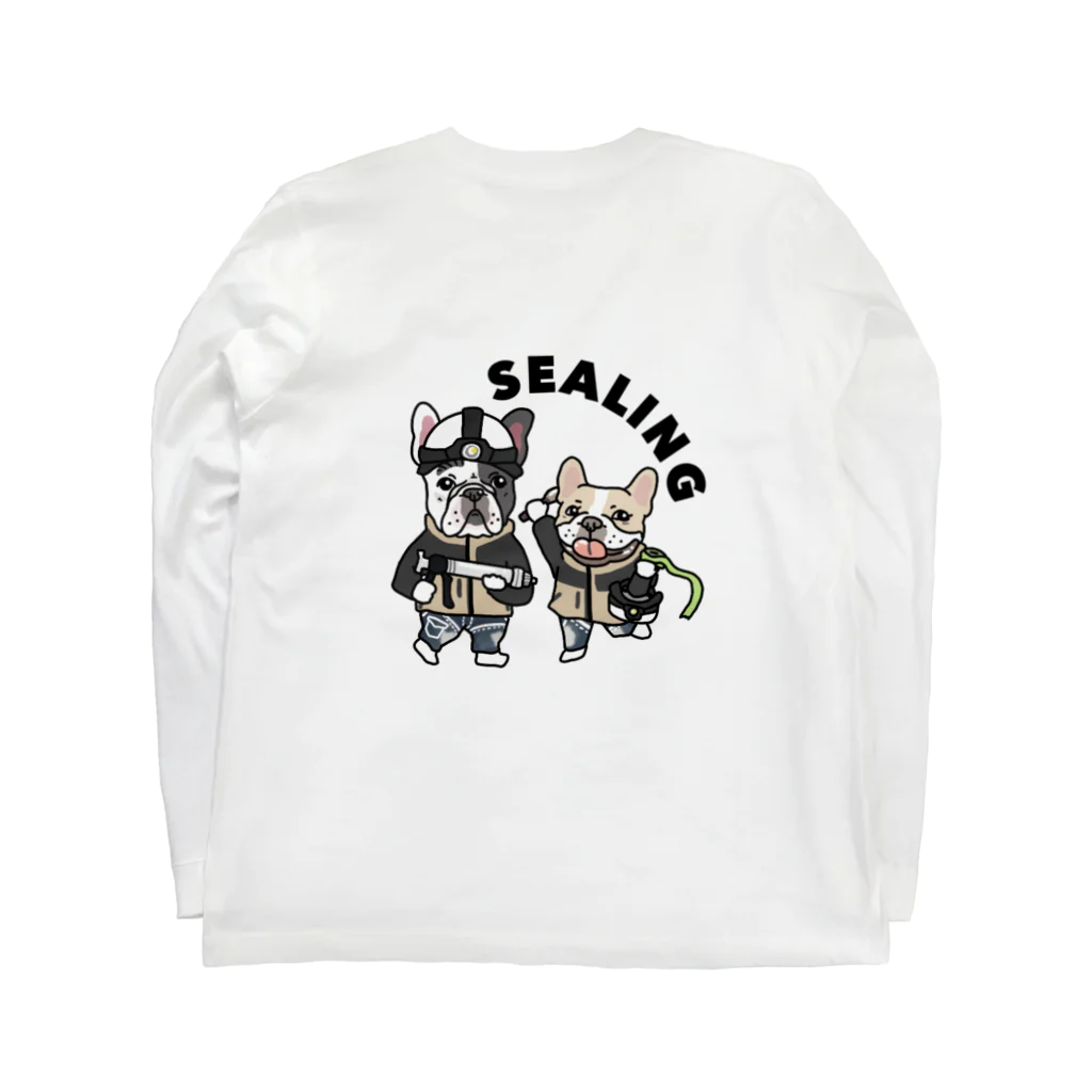 BULL HAWAII mihoデザイのフレブル　との　ひめ Long Sleeve T-Shirt :back